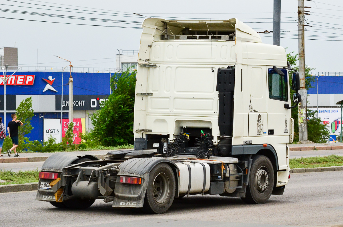 Волгоградская область, № А 806 ЕР 134 — DAF XF105 FT