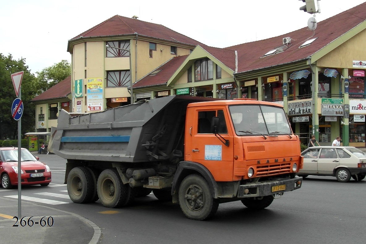 Венгрия, № FIZ-640 — КамАЗ-55111 (общая модель)