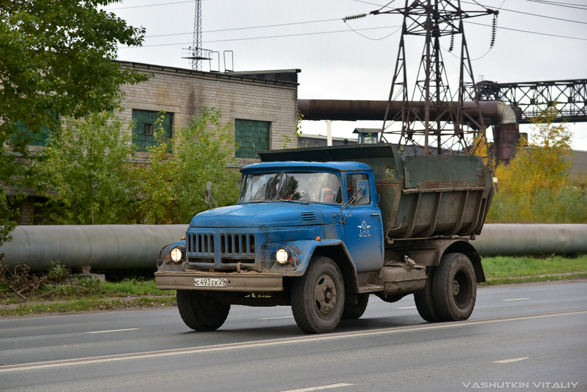 Архангельская область, № С 493 ЕК 29 — ЗИЛ-130Д1