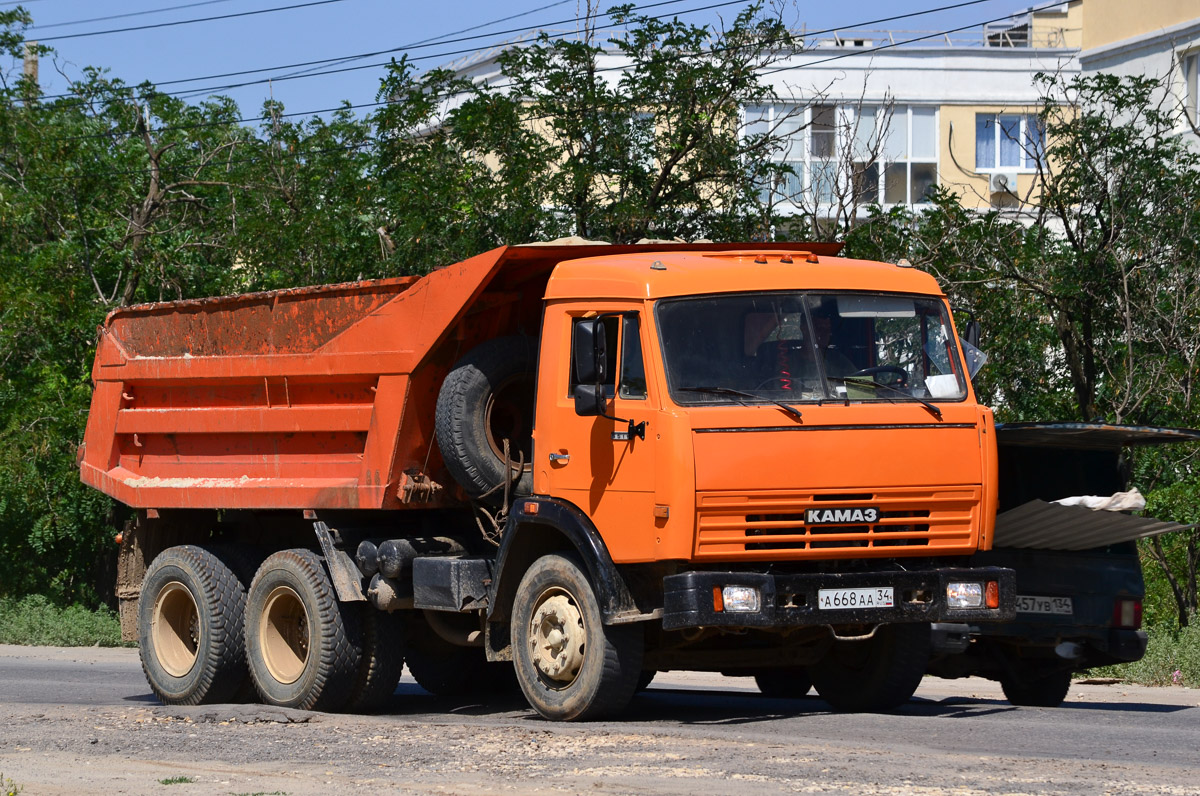 Волгоградская область, № А 668 АА 34 — КамАЗ-55111-13 [55111N]