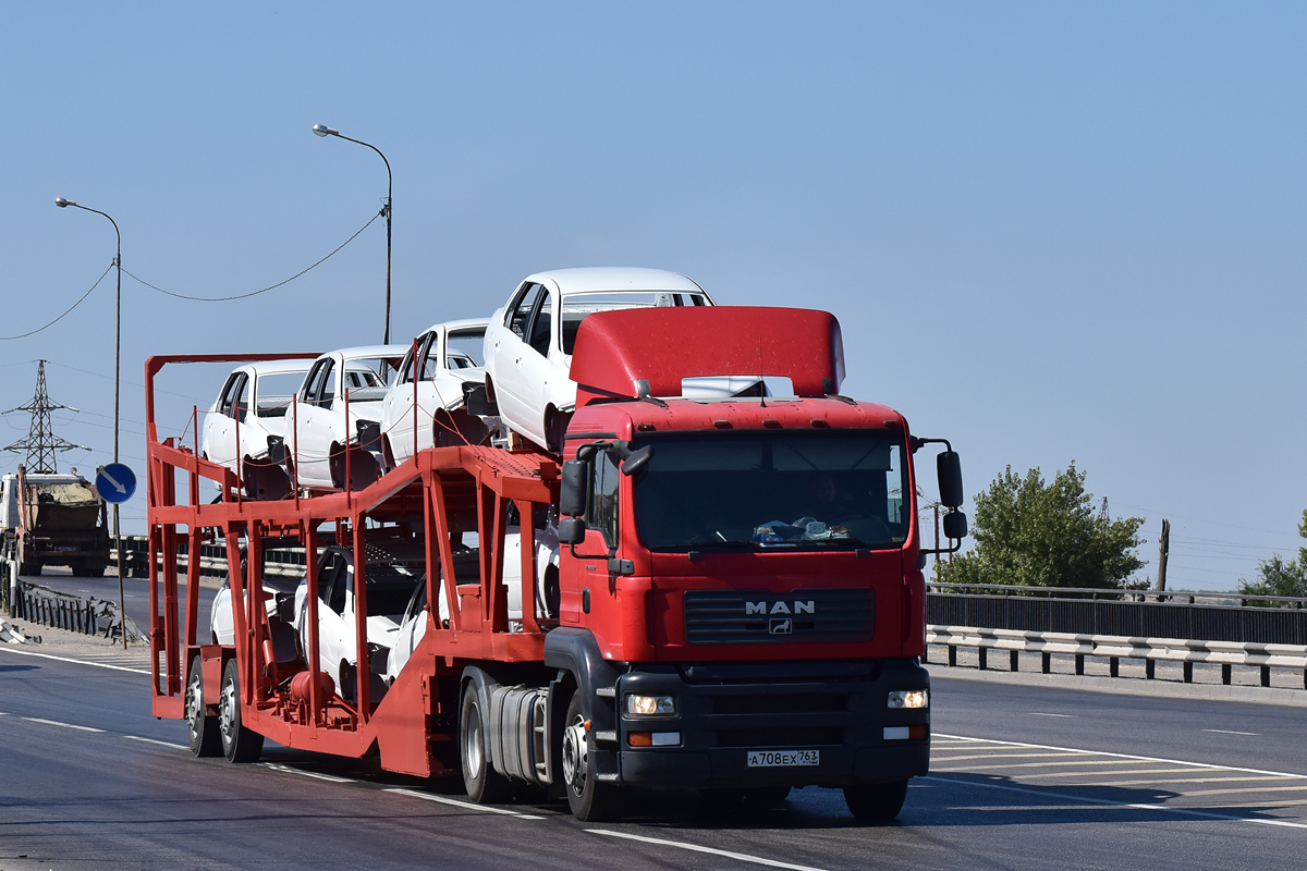 Самарская область, № А 708 ЕХ 763 — MAN TGA 18.350