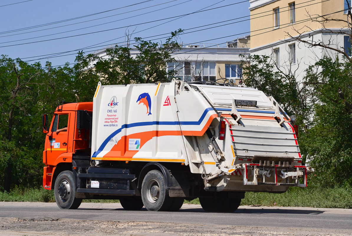 Волгоградская область, № В 401 УВ 134 — КамАЗ-53605-46