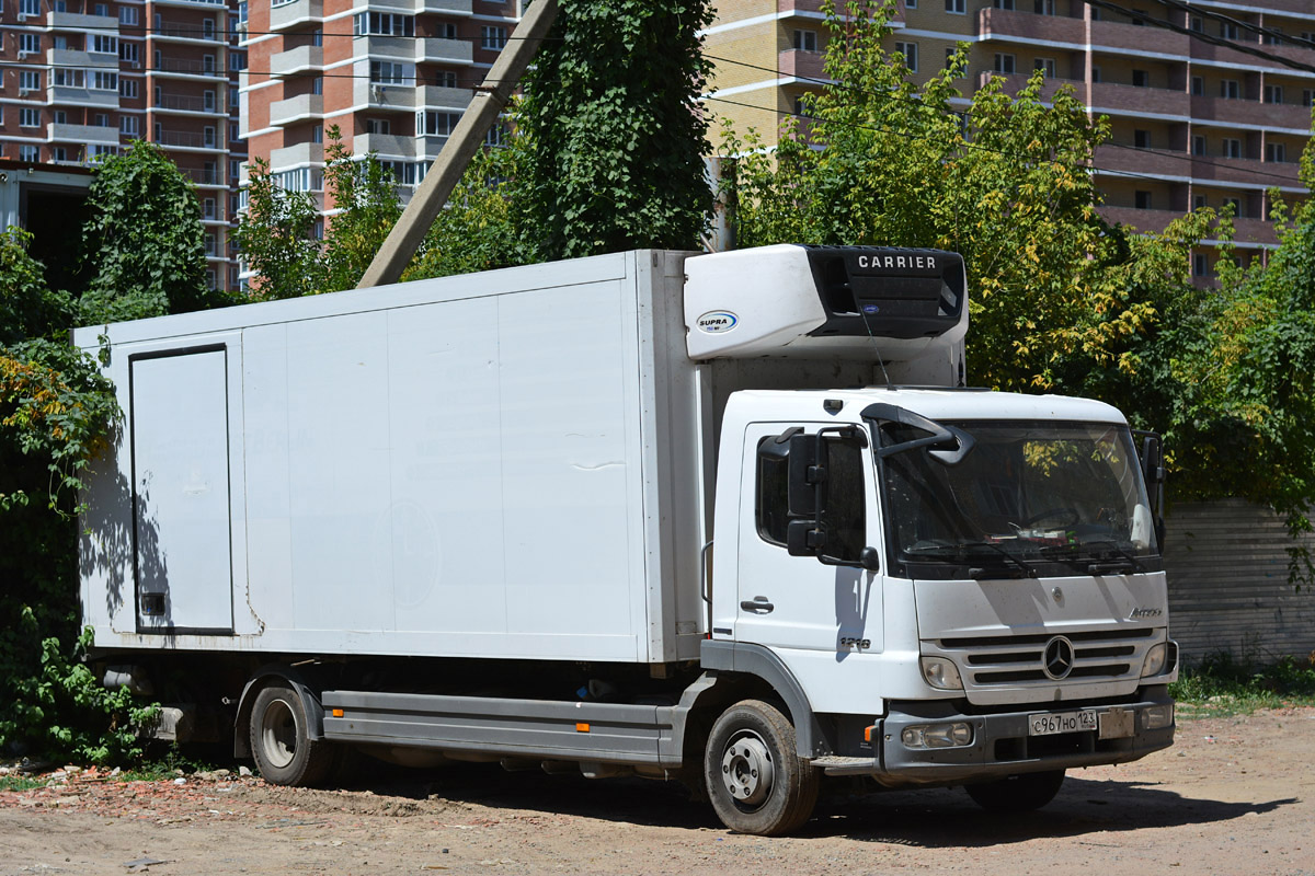 Краснодарский край, № С 967 НО 123 — Mercedes-Benz Atego 1218