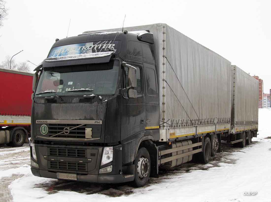 Польша, № LLU 45449 — Volvo ('2008) FH.460