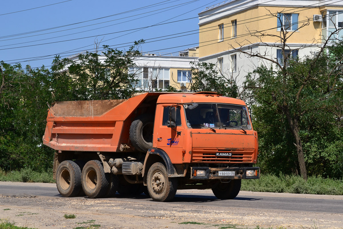 Волгоградская область, № У 664 ЕУ 34 — КамАЗ-55111-02 [55111C]