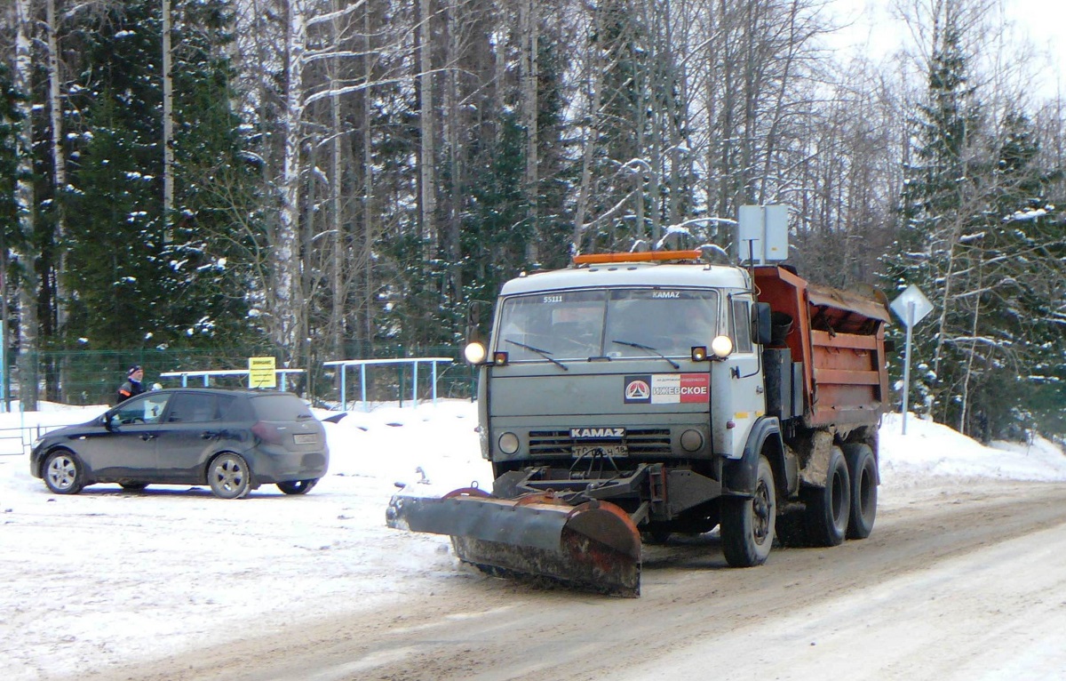 Удмуртия, № Т 010 СН 18 — КамАЗ-55111-01 [55111A]