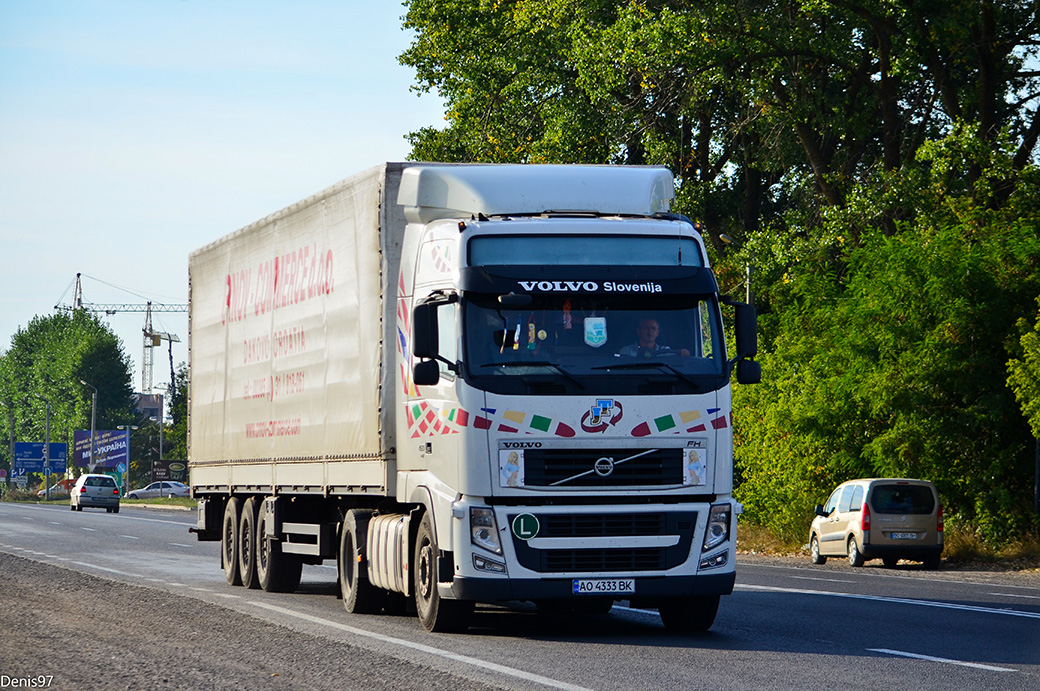 Закарпатская область, № АО 4333 ВК — Volvo ('2008) FH.460