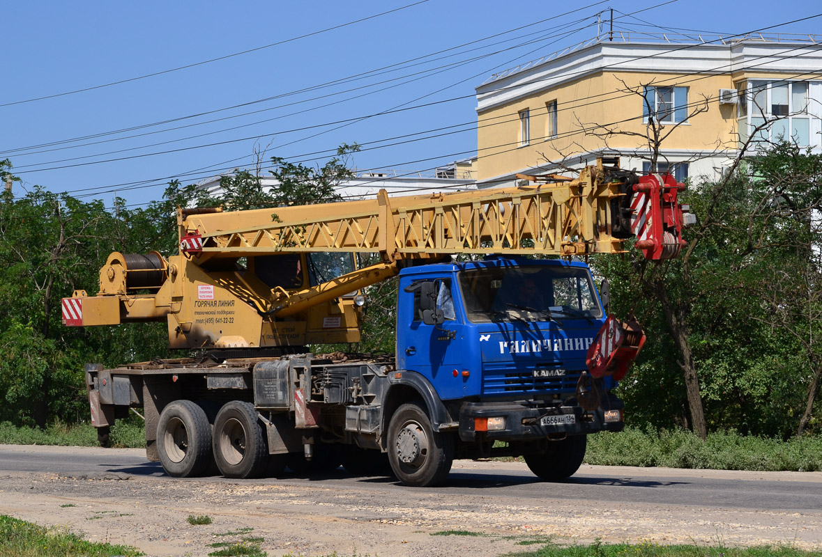 Волгоградская область, № А 666 АН 134 — КамАЗ-65115-62