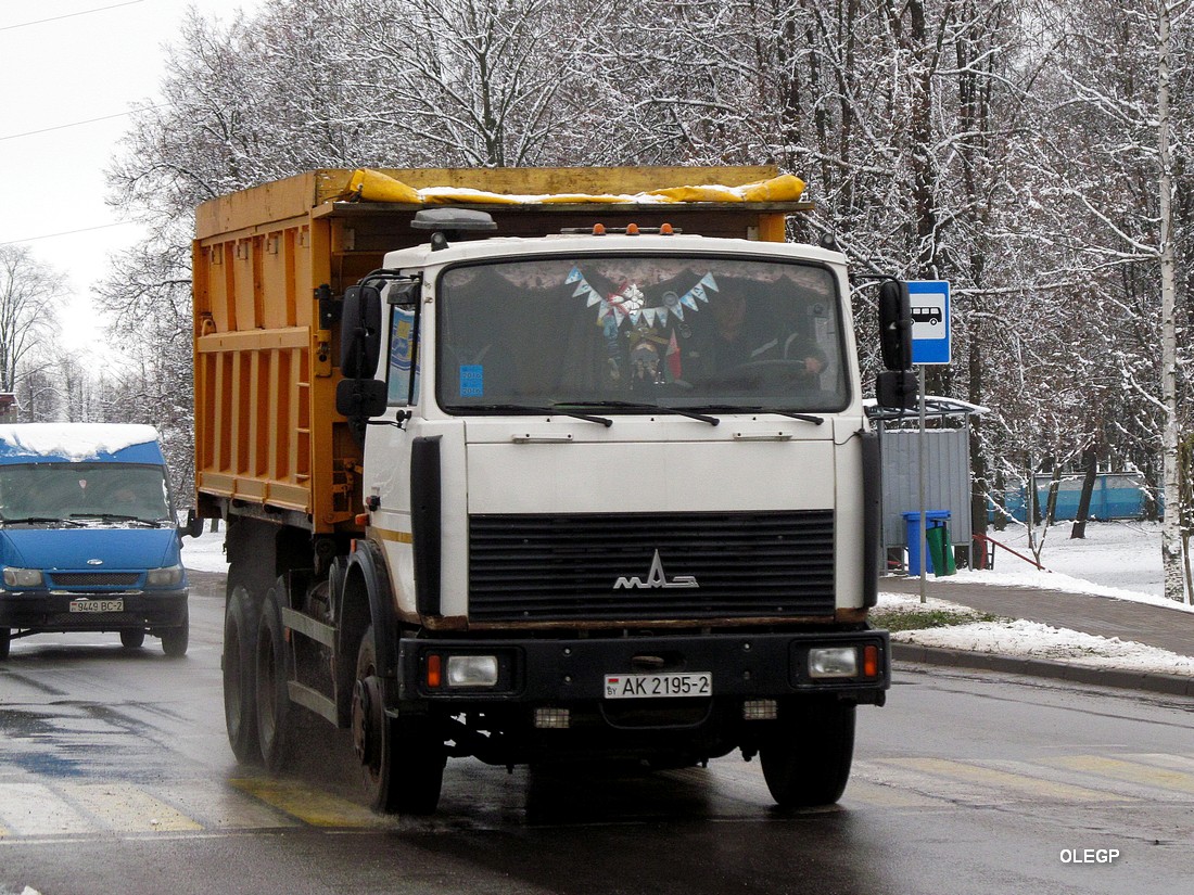 Витебская область, № АК 2195-2 — МАЗ-5516 (общая модель)