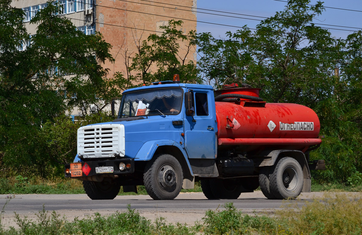 Волгоградская область, № В 724 ММ 134 — ЗИЛ-433362