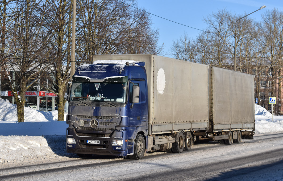 Эстония, № 425 BLB — Mercedes-Benz Actros ('2009) 2544