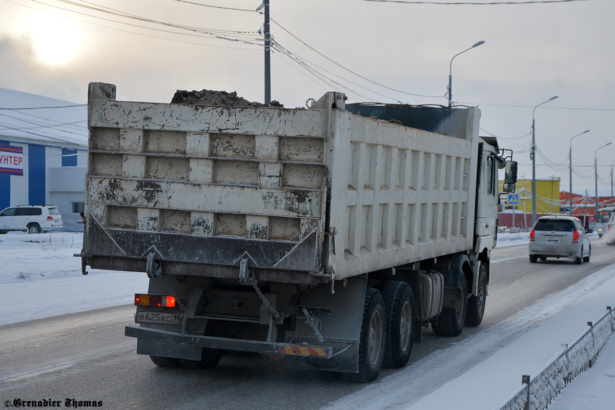 Саха (Якутия), № В 625 КС 14 — Shaanxi Shacman F3000 SX331x