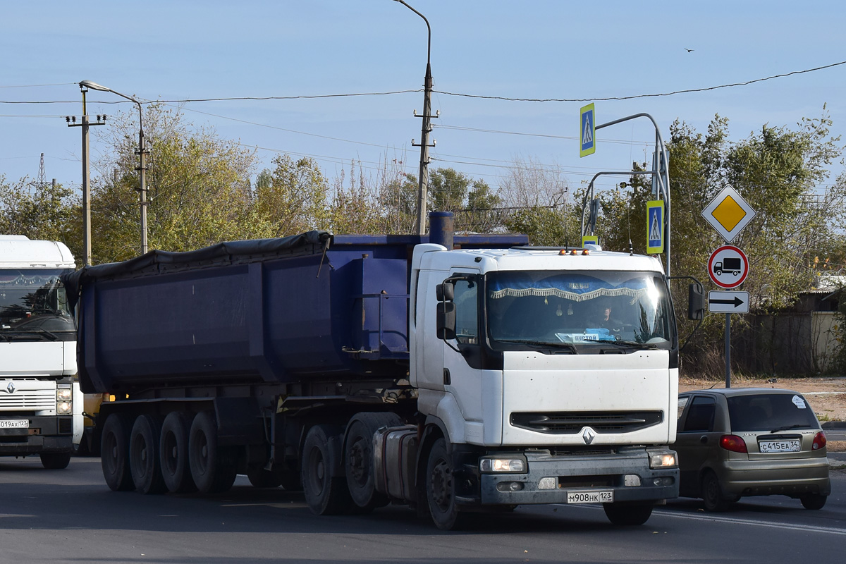 Краснодарский край, № М 908 НК 123 — Renault Premium ('1996)