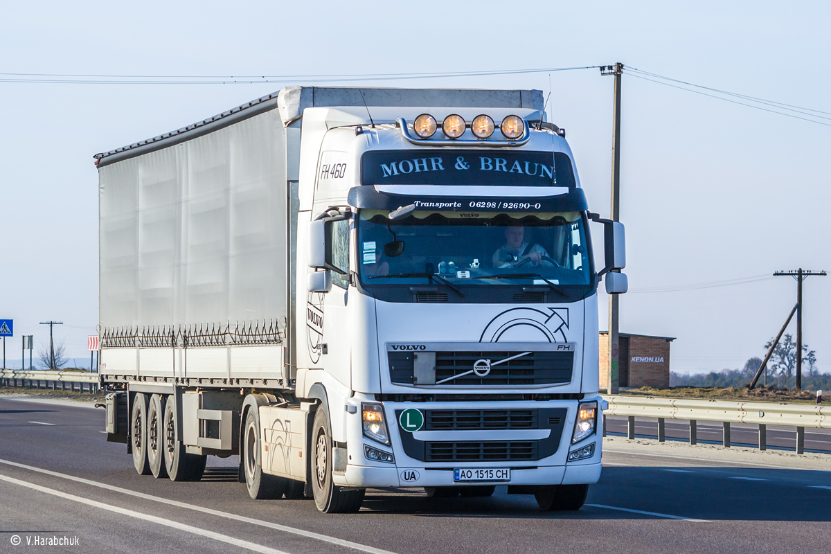 Закарпатская область, № АО 1515 СН — Volvo ('2008) FH.460