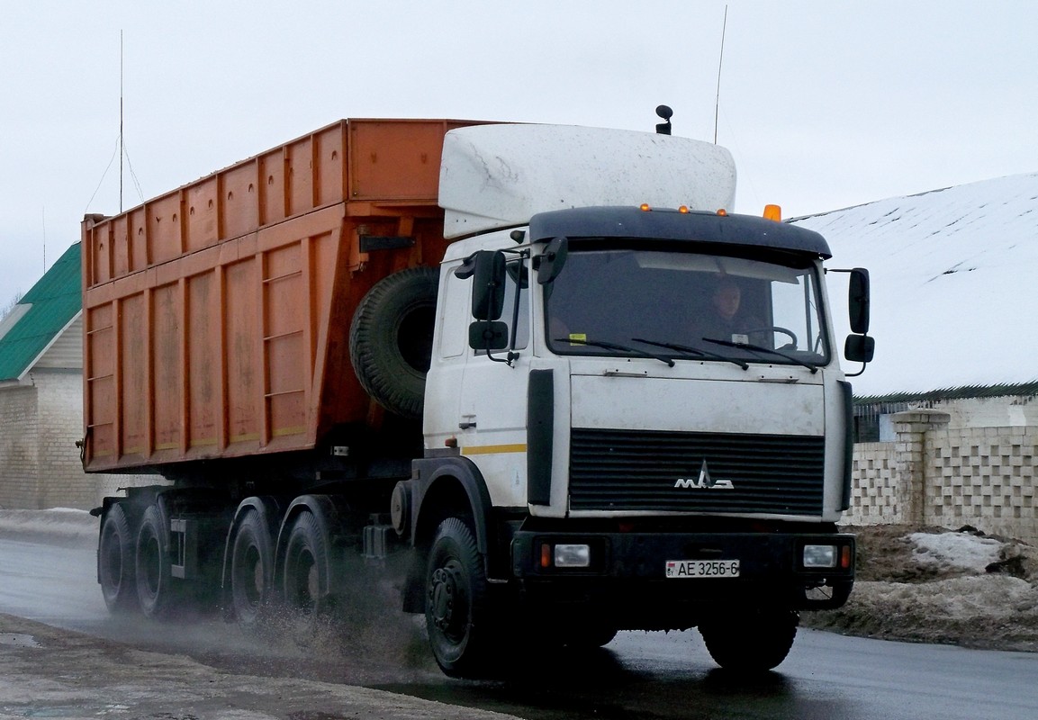 Могилёвская область, № АЕ 3256-6 — МАЗ-6422 (общая модель)