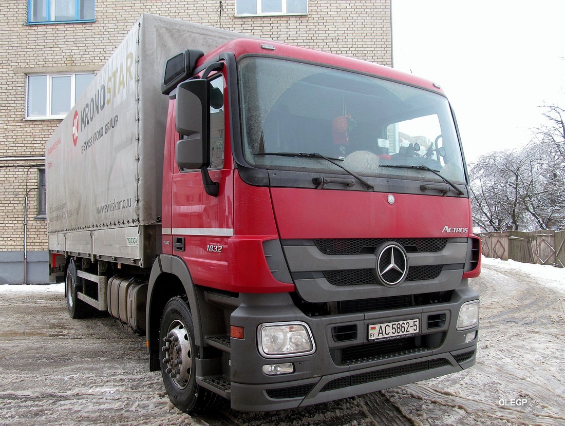 Минская область, № АС 5862-5 — Mercedes-Benz Actros ('2009) 1832