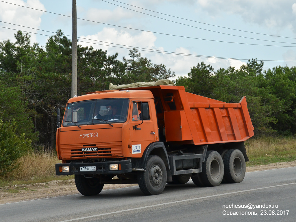 Севастополь, № А 051 ЕР 92 — КамАЗ-65115-02 [65115C]