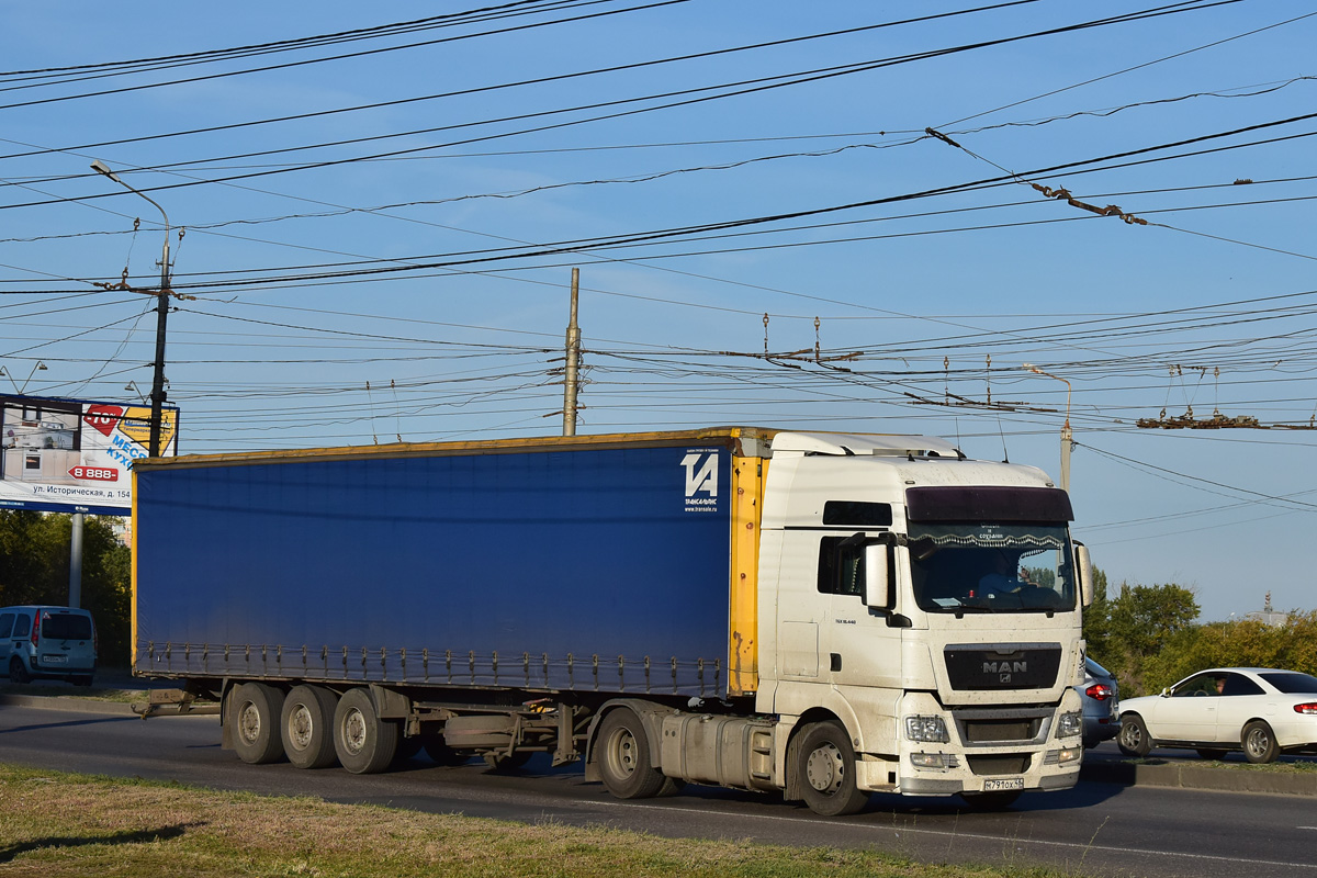 Липецкая область, № М 791 ОХ 48 — MAN TGX ('2007) 18.440