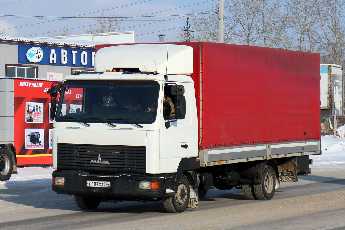 Омская область, № Т 107 ОА 56 — МАЗ-437143