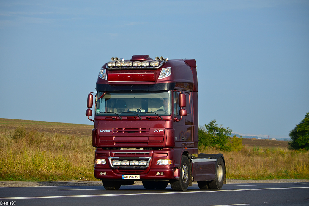 Винницкая область, № АВ 6174 СТ — DAF XF105 FT