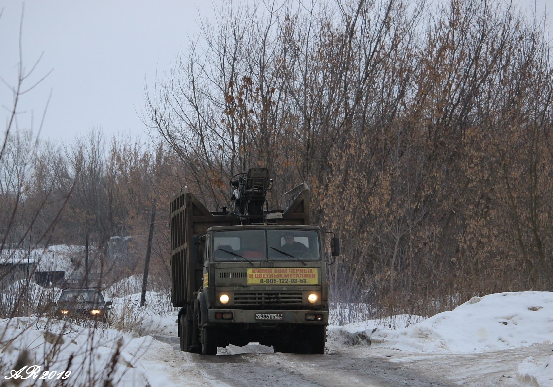 Тамбовская область, № О 986 ВХ 68 — КамАЗ-53212