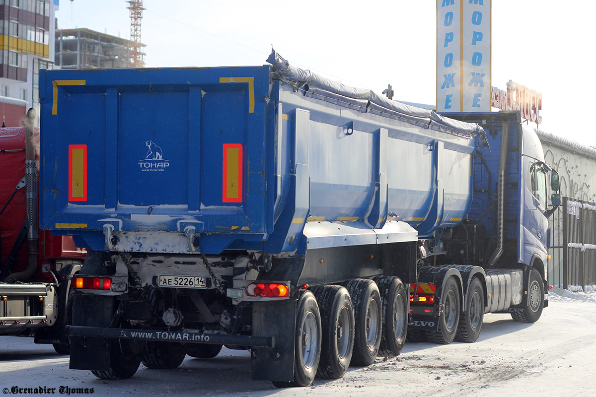 Саха (Якутия), № Н 444 АО 14 — Volvo ('2012) FH16.600