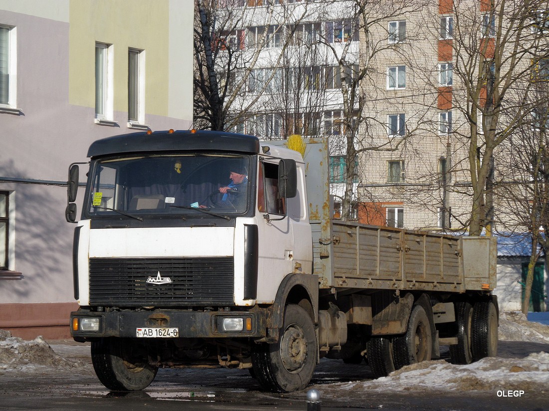 Могилёвская область, № АВ 1624-6 — МАЗ-5336 (общая модель)