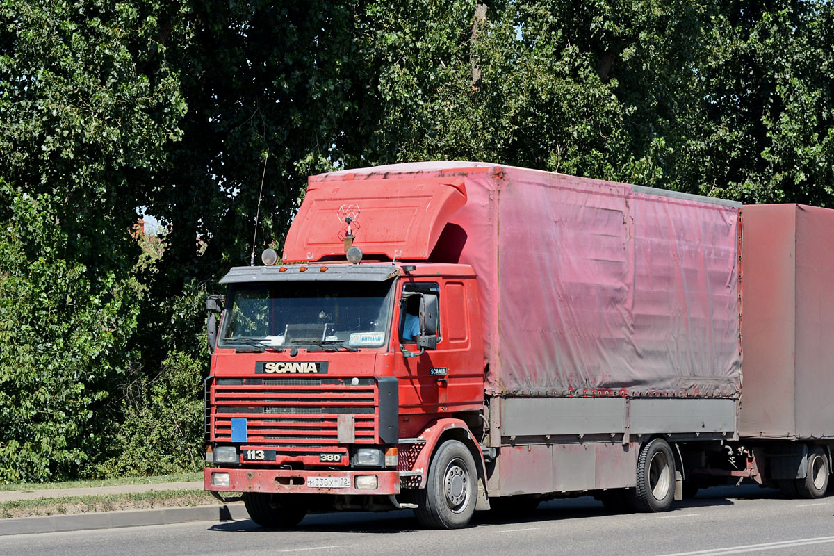 Тюменская область, № М 338 ХТ 72 — Scania (III) R113M