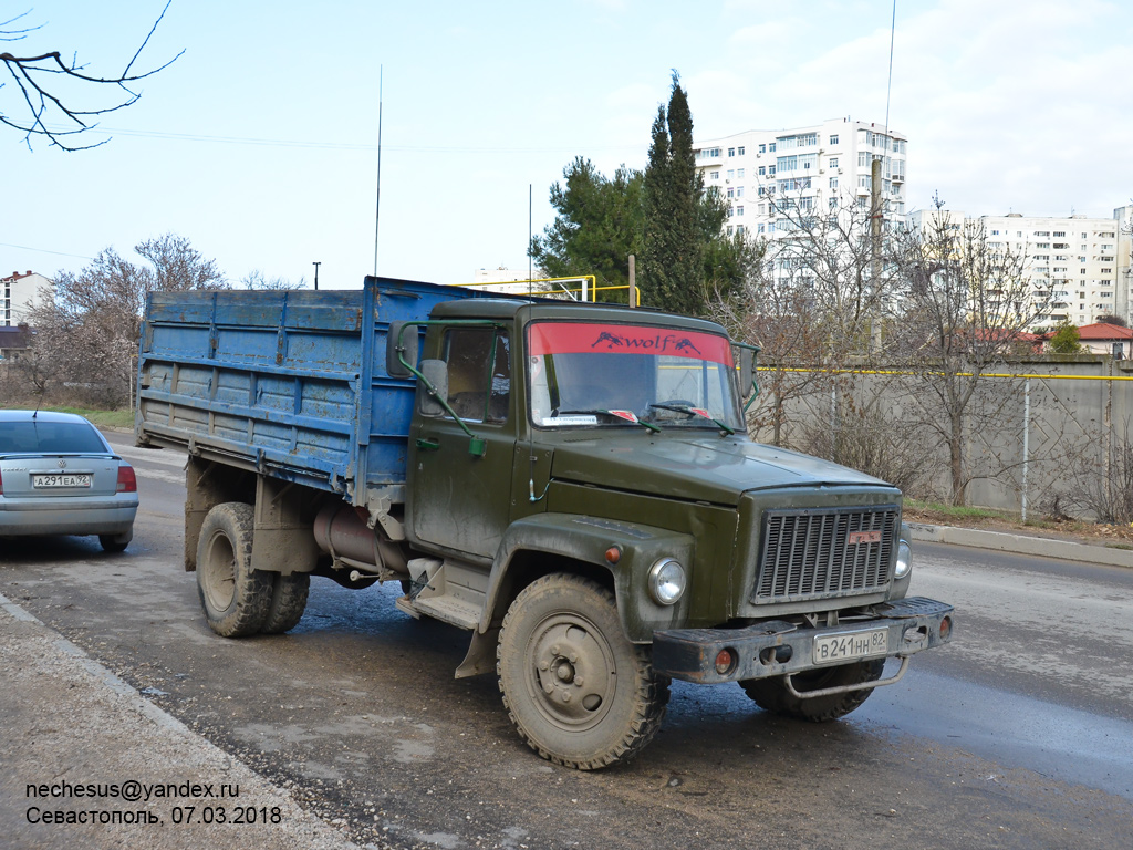 Севастополь, № В 241 НН 82 — ГАЗ-33073