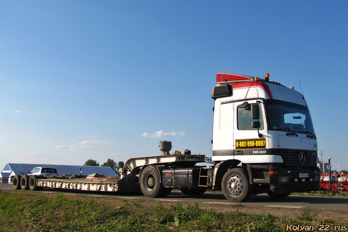 Алтайский край, № У 471 НВ 22 — Mercedes-Benz Actros ('1997) 1840