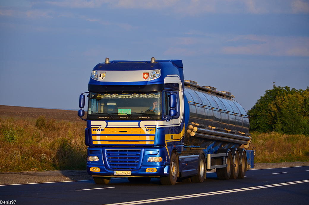 Днепропетровская область, № АЕ 3735 ІА — DAF XF105 FT