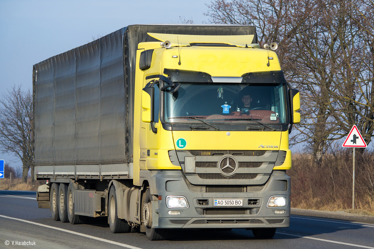 Закарпатская область, № АО 5050 ВО — Mercedes-Benz Actros ('2009) 1846