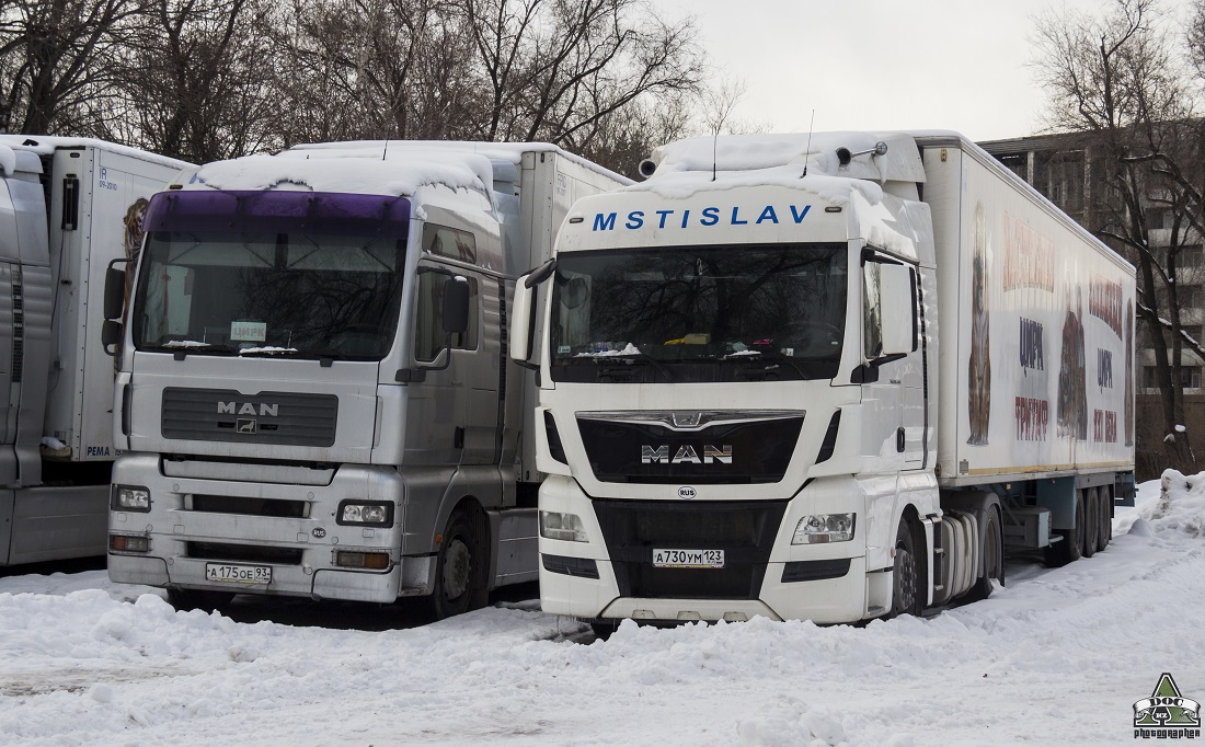 Краснодарский край, № А 730 УМ 123 — MAN TGX ('2012) 18.440