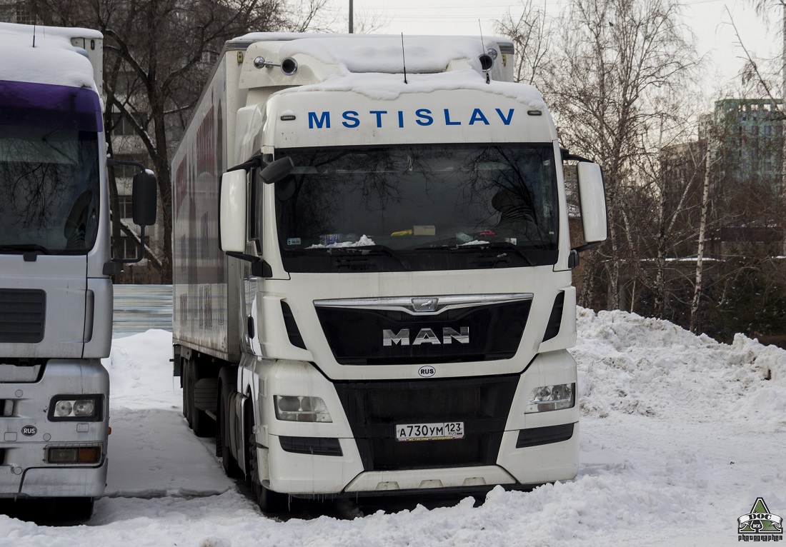 Краснодарский край, № А 730 УМ 123 — MAN TGX ('2012) 18.440