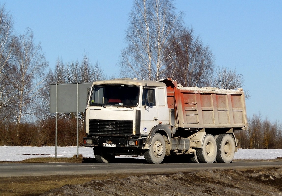 Могилёвская область, № АІ 1218-6 — МАЗ-5516 (общая модель)