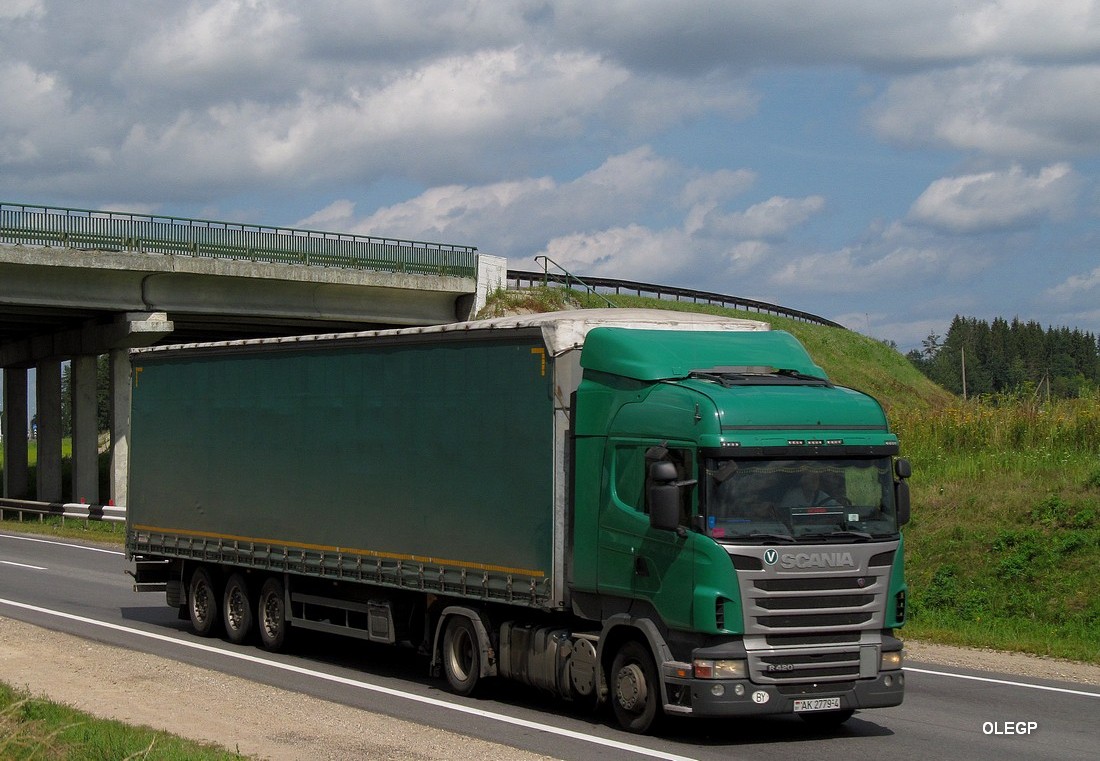 Гродненская область, № АК 2779-4 — Scania ('2009) R420