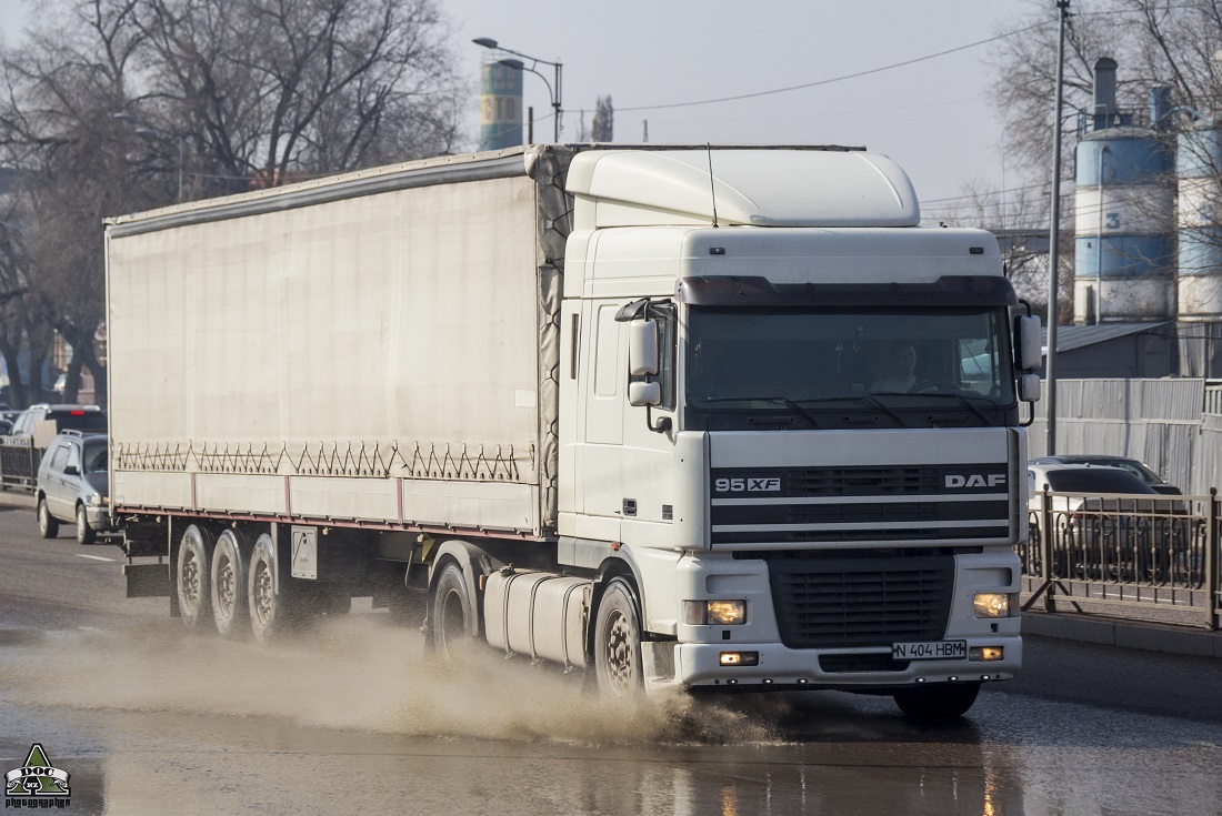 Кызылординская область, № N 404 HBM — DAF 95XF FT