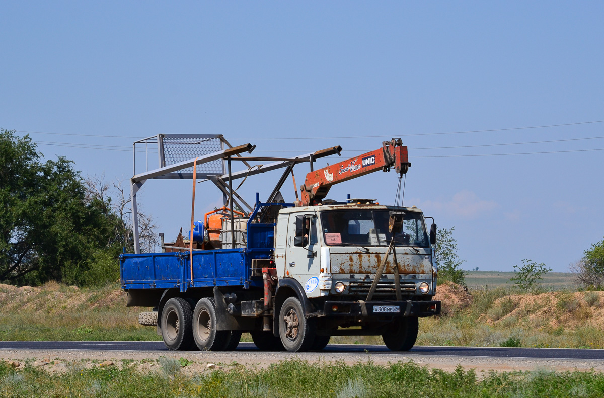 Волгоградская область, № А 308 МЕ 34 — КамАЗ-5320