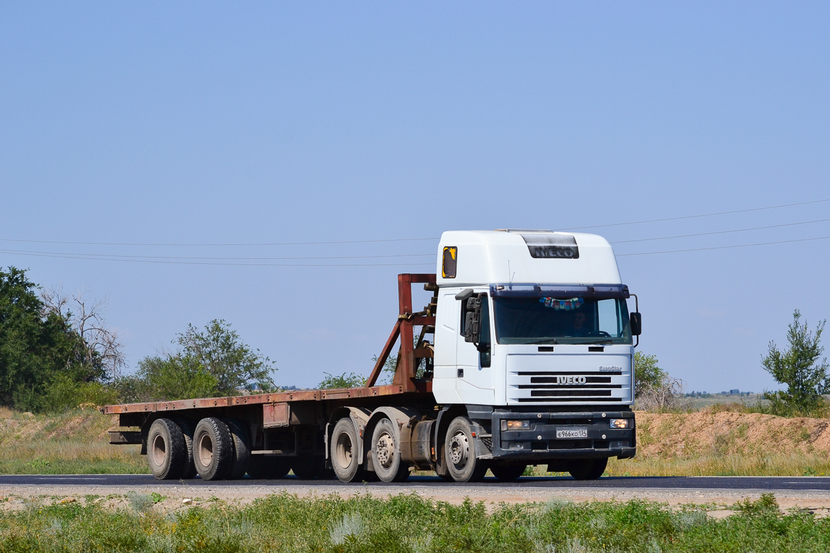 Волгоградская область, № Е 966 КО 134 — IVECO EuroStar