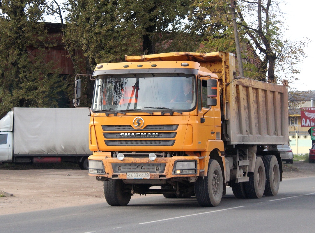 Псковская область, № С 663 КС 60 — Shaanxi Shacman F3000 SX325x