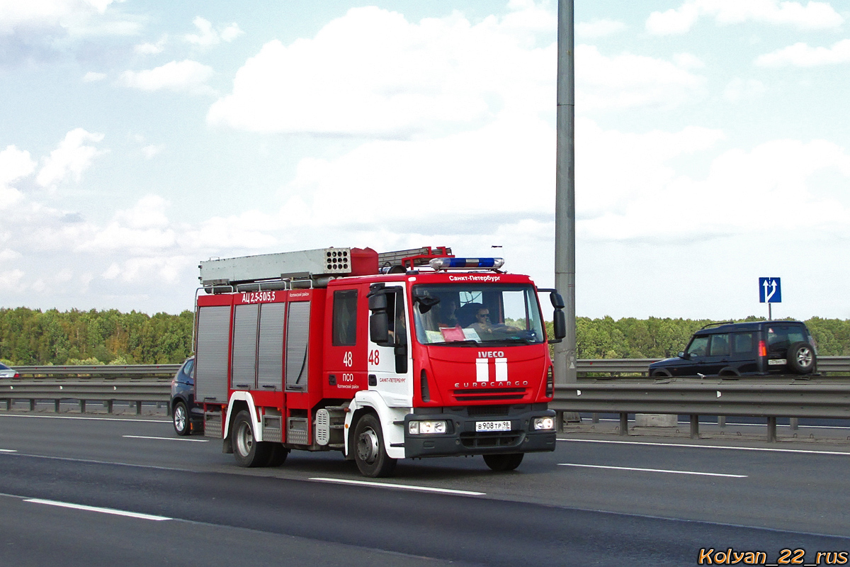 Санкт-Петербург, № В 908 ТР 98 — IVECO EuroCargo ('2002)