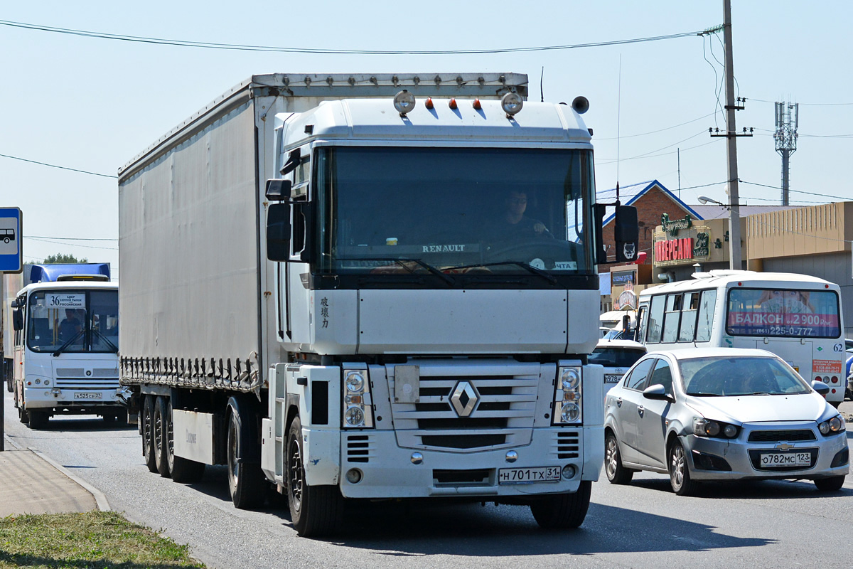 Белгородская область, № Н 701 ТХ 31 — Renault Magnum E-Tech ('2001)