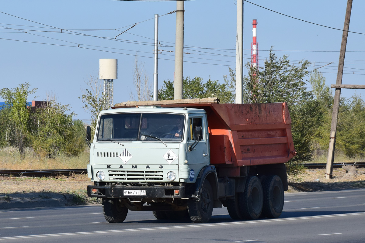 Волгоградская область, № Е 667 ТЕ 34 — КамАЗ-55111 [551110]