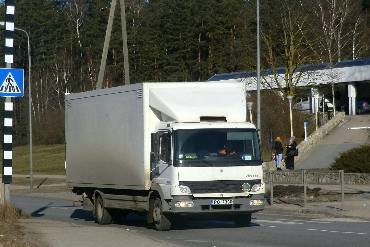 Латвия, № PO-7396 — Mercedes-Benz Atego 1218