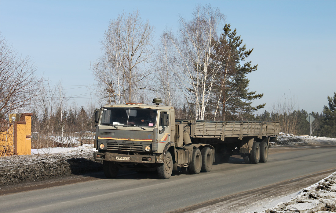 Красноярский край, № К 914 АА 124 — КамАЗ-5410