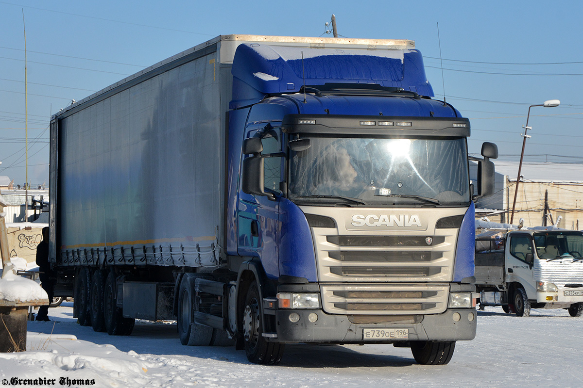 Свердловская область, № Е 739 ОЕ 196 — Scania ('2009) G400