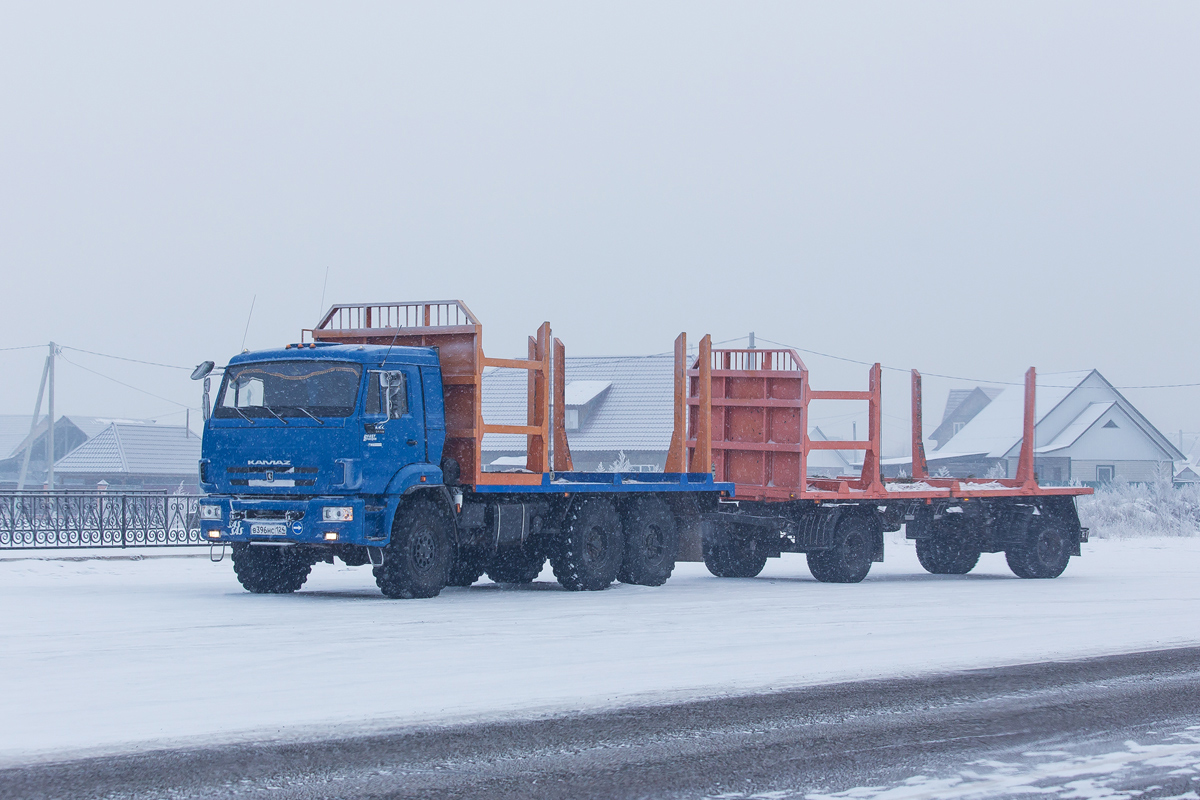 Красноярский край, № В 396 НС 124 — КамАЗ-43118-24