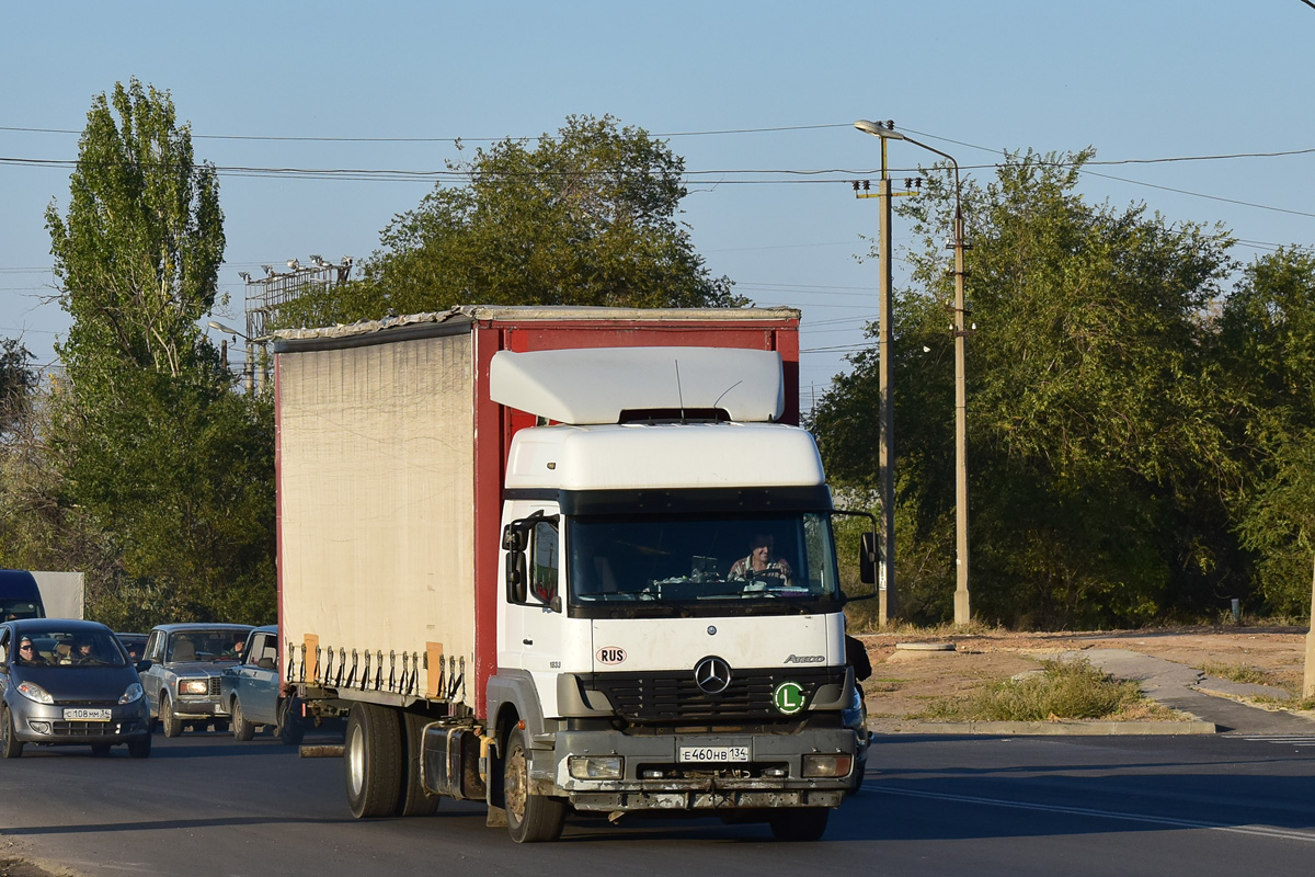 Волгоградская область, № Е 460 НВ 134 — Mercedes-Benz Atego 1833