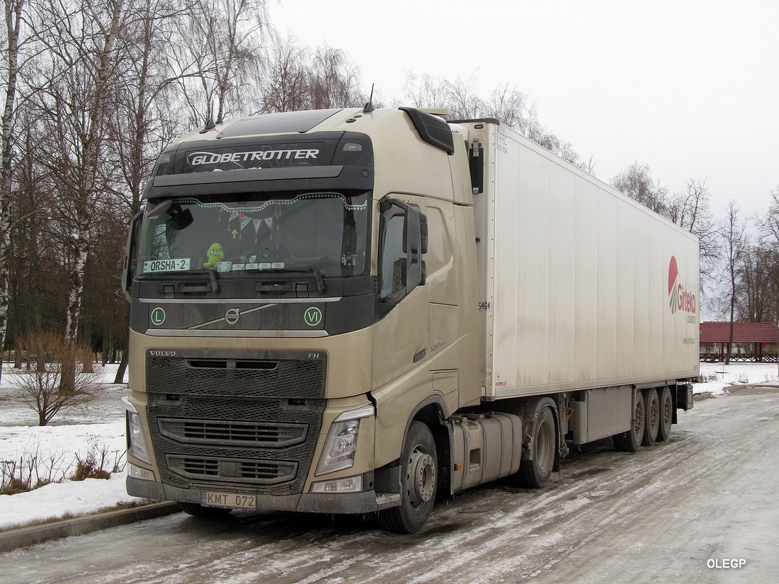 Литва, № KMT 072 — Volvo ('2012) FH.500