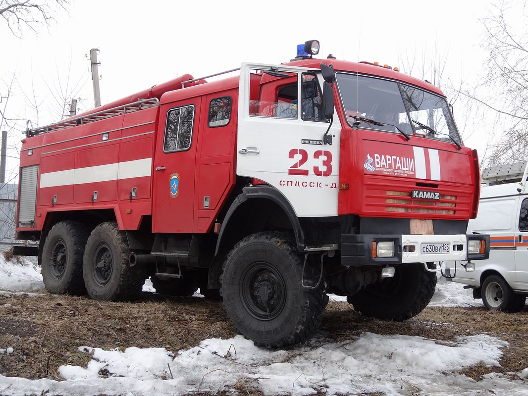 Приморский край, № С 630 ВУ 125 — КамАЗ-43114-15 [43114R]